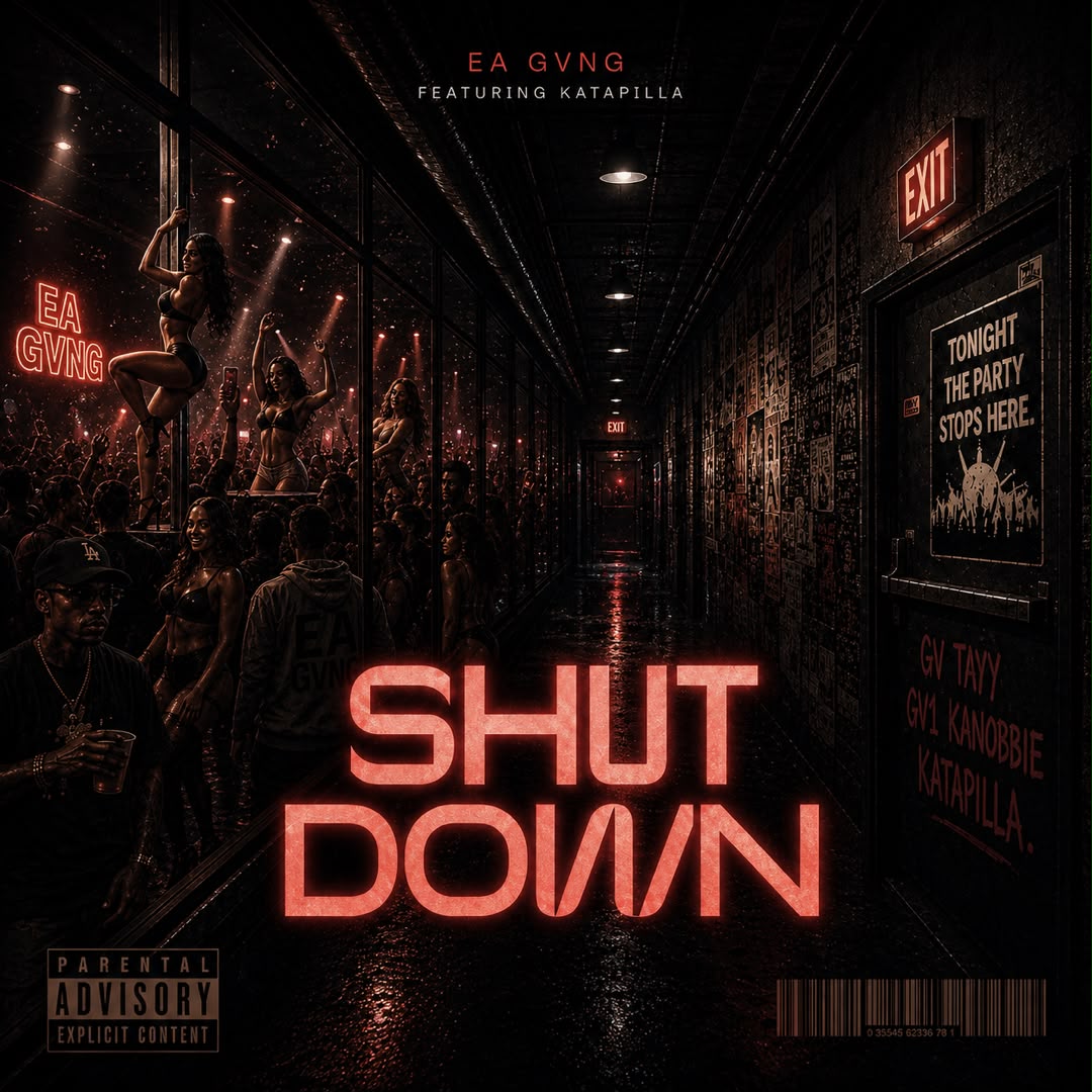Shut Down single artwork